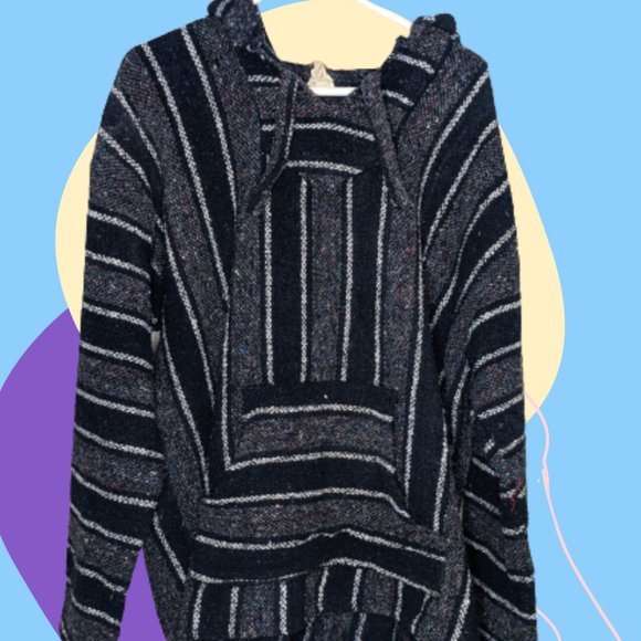 Plus Blue Blanket Sweater - Picture 2 of 3